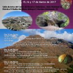 15,16 y 17 de MARZO 2017. I Ciclo de Encuentros Geológicos. Salón de Actos Junta Municipal de Distrito nº4 Bailén-Miraflores 